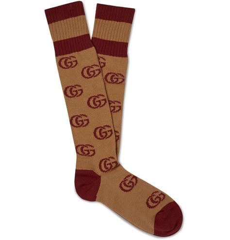 dark brown gucci socks|brown gucci socks on feet.